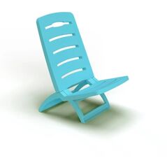 Καρέκλα κήπου Sandy 37 5x55x65cm ποικιλία ανοιχτό μπλε/πράσινο/ροζ/πορτοκαλί 8003723003305