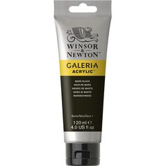 Winsor & Newton Galeria, 120 ml, Μαύρο, Σωληνάριο