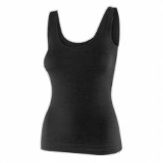 Γυναικείο αμάνικο μπλουζάκι COMFORT MERINO μαύρο L