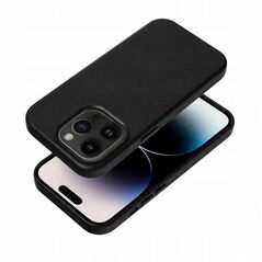 Δερμάτινη Θήκη MAG COVER συμβατή με MagSafe για SAMSUNG S25 μαύρο