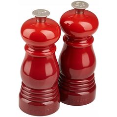 Le Creuset Salt and Pepper Mill Set 11cm Red 0630870165617