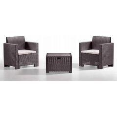 Σετ επίπλων κήπου Set Nebraska Terrace καφέ 8003723390733