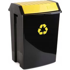 Κάδος απορριμμάτων 50L κίτρινος 8411801218945