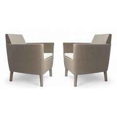 Καρέκλες κήπου 2 τεμ. Salemo Duo besi 8711245158846