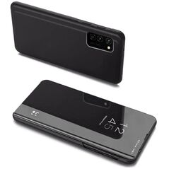 Θήκη Clear View Case με καπάκι Samsung Galaxy A03s (166,5) μαύρο