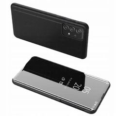 Θήκη Clear View Case με καπάκι Samsung Galaxy A73 μαύρο