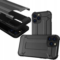 Υβριδική Θήκη Armor για iPhone 14 Pro θωρακισμένη υβριδική θήκη μαύρη