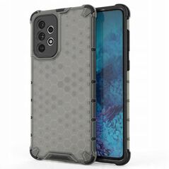 Θήκη Honeycomb etui pancerny pokrowiec με ζελατινώδες πλαίσιο για Samsung Galaxy A73 μαύρο