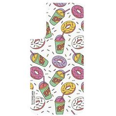 Panel Samsung GP-TOU021HOOPW do etuiFrame Cover do Galaxy S22+ Simpsons Donut biały/white