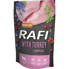 Dolina Noteci Rafi Mokra Karma dla psów z indykiem 500 g