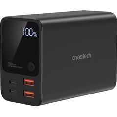 Powerbank Choetech Powerbank B635BK 2xUSB-A / 2xUSB-C 27000mAh - czarny
