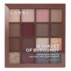 Παλέτα σκιών LAMEL Shades of Burgundy No. 16-4&