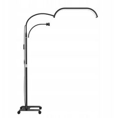 Lampa Led Kosmetyczna Bezcieniowa Moon Stojąca + Kółka 45w Marinelli Gx520r / Czarny