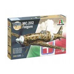 Model plastikowy MC.202 Folgore Aces 1/72