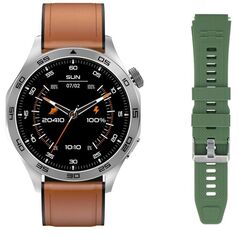 Smartwatch GlacierX Noir + Pasek GX-N244 standard