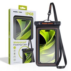 Θήκη πλωτή αδιάβροχη Mobile Origin 6,8", μαύρο/πορτοκαλί