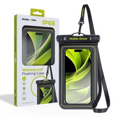 Αδιάβροχη πλωτή θήκη Mobile Origin 6,8", μαύρο/πράσινο