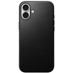 Nomad Nomad Μοντέρνα Δερμάτινη Θήκη, μαύρο - iPhone 16 Plus