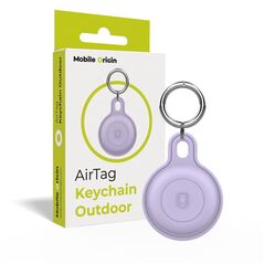 MOBILE ORIGIN AirTag Outdoor KeyChain, μοβ