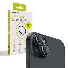 Προστατευτικά φακών Mobile Origin Easy, διαφανή - iPhone 15/15 Plus