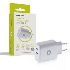 Φορτιστής Mobile Origin GaN 65W MO19 - Διπλή USB-C