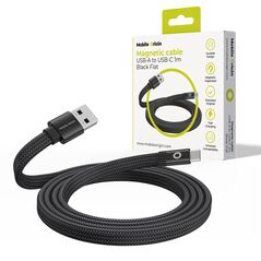 Καλώδιο USB Mobile Origin USB-A - USB-C 1 m Μαύρο (MCF-USBA-1M-BLK)
