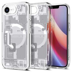 SPIGEN θήκη ULTRA HYBRID MAG συμβατή με MagSafe για IPHONE SE 4 2025 zero one white