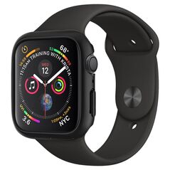 Spigen Θήκη Thin Fit μαύρη Apple Watch 4 (44mm)