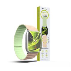 Λουράκι Ρολογιού Mobile Origin Magnetic II, ροζ/ανοιχτό πράσινο - Apple Watch 49mm/46mm/45mm/44mm
