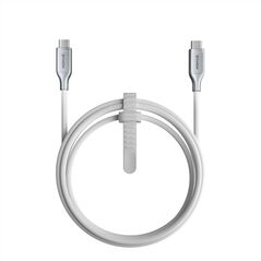 Nomad Καλώδιο Kevlar, USB-C σε USB-C, 1.5m, λευκό