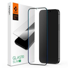 Spigen TEMPERED GLASS SPIGEN GLASS FC IPHONE 12 MINI BLACK