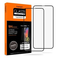 Spigen TEMPERED GLASS GLASS FC 2-PACK IPHONE 11 PRO BLACK