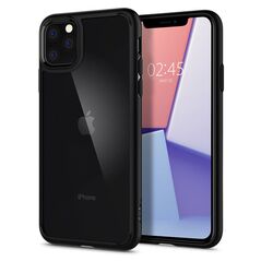 Spigen Θήκη Θωρακισμένη Spigen Ultra Hybrid IPHONE 11 PRO Matte μαύρη καθολική