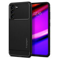Spigen SPIGEN RUGGED ARMOR GALAXY S21 FE MATTE BLACK