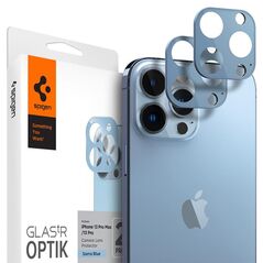 Spigen Tempered Glass για την κάμερα Spigen Optik Camera Lens Apple iPhone 13 Pro/13 Pro Max Sierra Blue [2 PACK]
