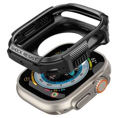 Spigen Etui Spigen Rugged Armor Apple Watch Ultra 49mm Matte Black