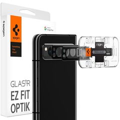 Spigen Spigen Glass EZ Fit Optik Pro 2 Pack, black - Google Pixel Fold