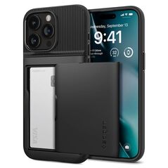 Spigen Slim Armor CS, μαύρο - iPhone 15 Pro