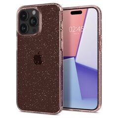 Spigen Liquid Crystal Glitter, rose quartz - iPhone 15 Pro
