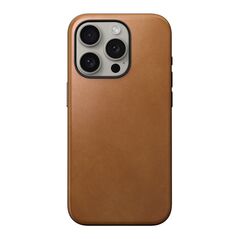 Nomad Nomad Μοντέρνα Δερμάτινη Θήκη, english tan - iPhone 15 Pro