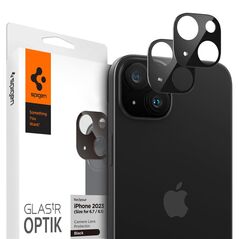 Spigen Spigen Glass tR Optik 2 Pack, black - iPhone 15/15 Plus/14/14 Plus