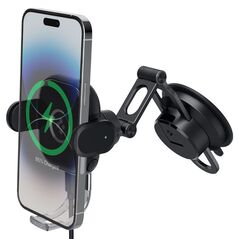 Φορτιστής Spigen SPIGEN UTS35W ONETAP UNIVERSAL WINDSHIELD & DASHBOARD CAR MOUNT ΑΣΥΡΜΑΤΟΣ ΦΟΡΤΙΣΤΗΣ ΜΑΥΡΟ