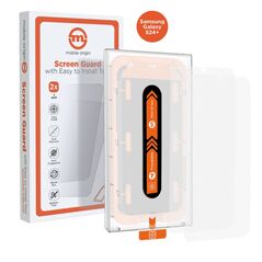 MOBILE ORIGIN Προστατευτικό γυαλί με εφαρμογέα 2 τεμ. - Samsung Galaxy S24+
