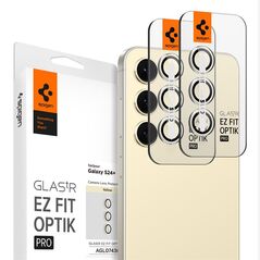 Spigen Spigen Glass tR EZ Fit Optik Pro 2 Pack, yellow - Samsung Galaxy S24+