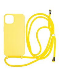 Mobile Origin Θήκη με Λουράκι Κίτρινο - iPhone 14
