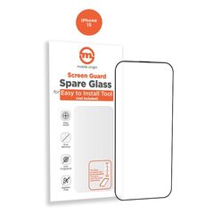 Mobile Origin Orange Screen Guard Spare Glass - προστατευτικό γυαλί οθόνης για iPhone 15