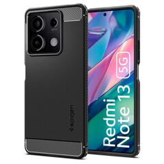 Spigen Spigen Rugged Armor, matte black - Xiaomi Redmi Note 13 5G