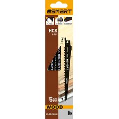 Smart brzeszczot do piły szabl. 150 mm 6 tpi clean basic wood 5szt