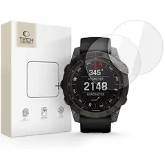 TEMPERED GLASS TECH-PROTECT GLASS FIT+ 2-PACK GARMIN FENIX 7 / 7 PRO CLEAR