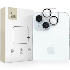 Szkło na obiektyw aparatu Tech-Protect Cam Fit+ Apple iPhone 14 / 14 Plus / 15 / 15 Plus Clear